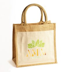 AMAIessence juta bag wiht logo
