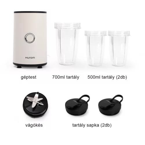 Hurom Power Blender, titan grey