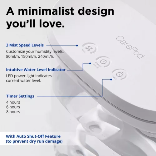 Carepod Mini Kompakt ultrahangos hidegpárásító