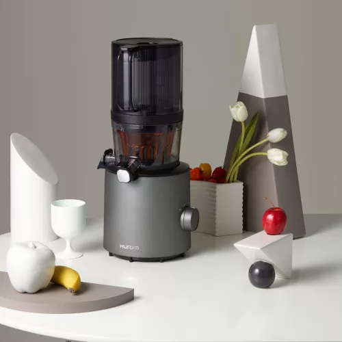 HUROM H201 Slow Juicer 200W, 2L, titangrey