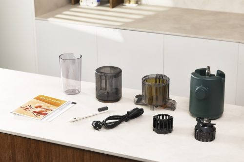 Hurom H310A Slow Juicer (MÉLYZÖLD) + Juice Biblia