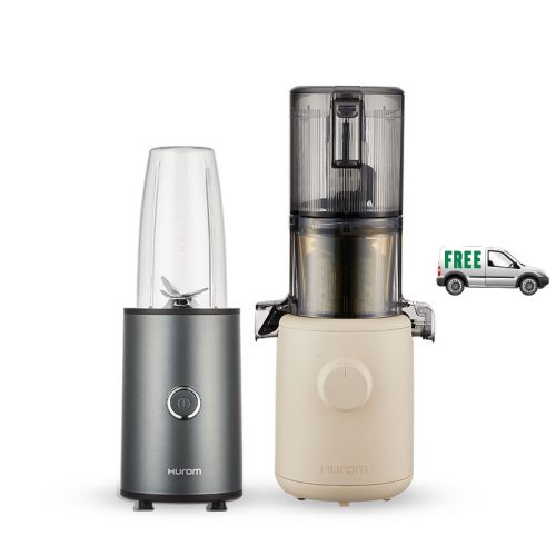 Hurom 310 lassú prés & Power Blender csomag