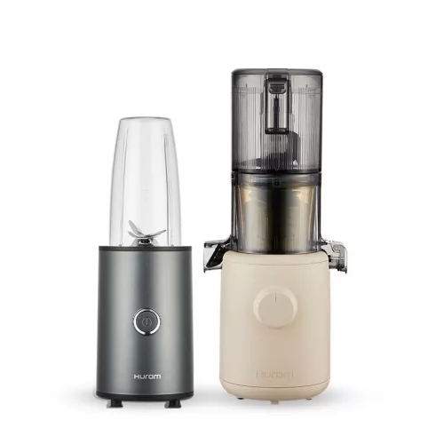 Hurom 310 Slow Juicer & Power Blender Bundle