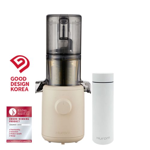 Hurom H310A Slow Juicer (bézs) + termosz csomag