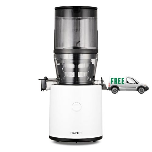 Hurom H320N Premium Slow Juicer (MATT FEHÉR) + Juice Biblia