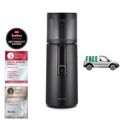 Hurom H400 Slow Juicer (FEKETE) + Juice Biblia