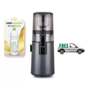   Hurom H70FT Easy Clean Slow Juicer (TITÁNSZÜRKE) - multi-csiga szűrővel