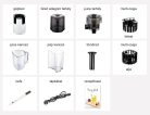 Hurom H70FT Easy Clean Slow Juicer (TITÁNSZÜRKE) - multi-csiga szűrővel