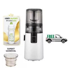 Hurom H70ST Slow Juicer (FEHÉR) - fémszűrővel