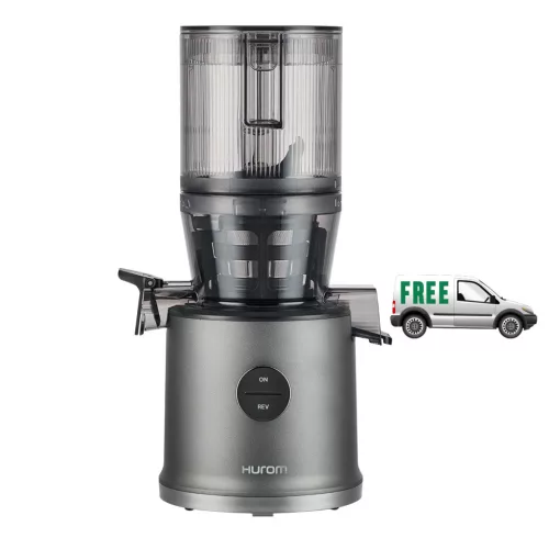 Hurom H80ST Premium Slow Juicer (TITANIUM GREY) + Juice Biblia