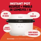 Instant Pot Rice Cooker + Steamer 20 Cup / 5L