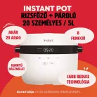 Instant Pot Rice Cooker + Steamer 20 Cup / 5L