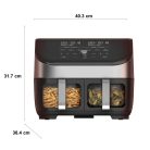 Instant Vortex Plus 8 Dual Drawer ClearCook Air Fryer
