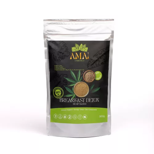 AMAIessence BREAKFAST DETOX (Bio kendermag rost), 300g