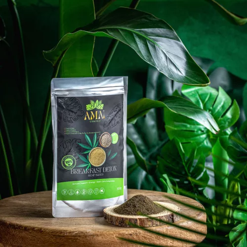 AMAIessence BREAKFAST DETOX (Bio kendermag rost), 300g