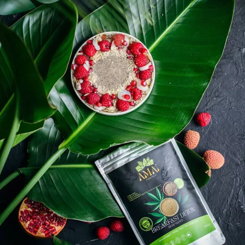 AMAIessence BREAKFAST DETOX (Bio kendermag rost), 300g
