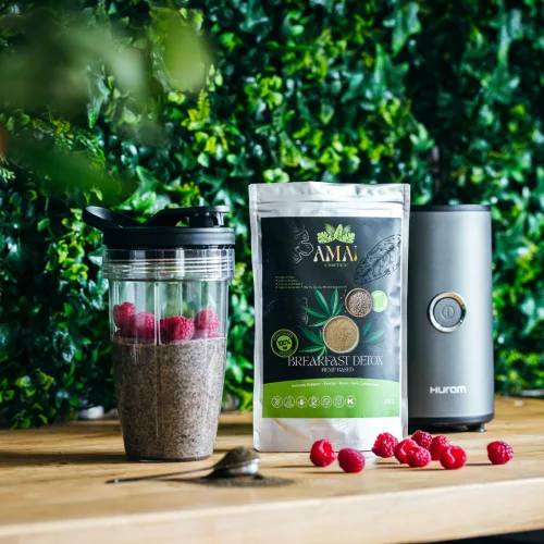 AMAIessence BREAKFAST DETOX (Bio kendermag rost), 300g