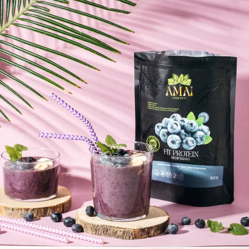 AMAIessence FIT PROTEIN – BLUEBERRY (Áfonya & Arónia), 300g