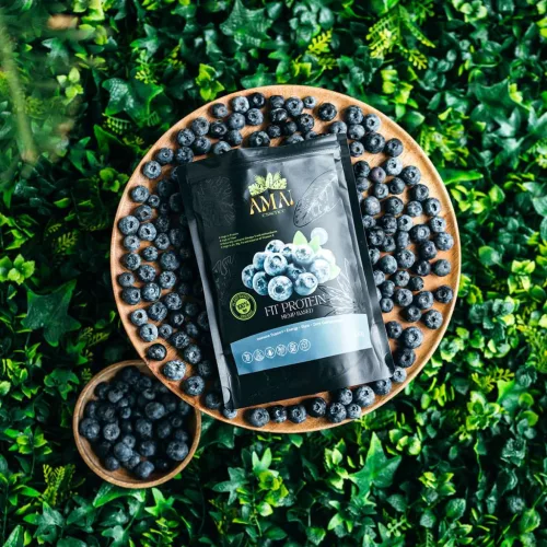 AMAIessence FIT PROTEIN – BLUEBERRY (Áfonya & Arónia), 300g