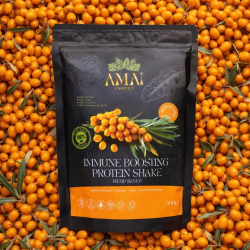 AMAIessence IMMUNE BOOSTING PROTEIN - SEABUCKTHORN (homoktövis), 300g