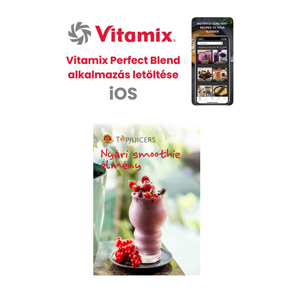 Vitamix turmixgép applikációk és receptek